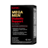 GNC Mega Men Suporte Para Diabéticos Multivitamínico 90 Cápsulas 4 184912 GNC Mega Men Diabetic Support Carton Front e1740518671198