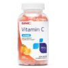 GNC Vitamina C 282mg 120 Gomas 5 571160 GNC Vitamin C Gummies Orange Bottle Front e1740598080218