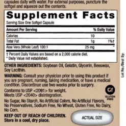 aloe vera gel natural brand 90 capsulas gnc 9193 2 435872103e9742e9d8d277f3c6e21b3b