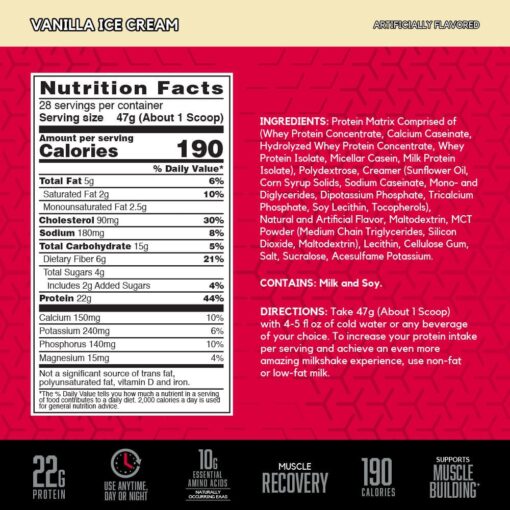 BSN Syntha-6 Vanilla Ice Cream 2.27kg - Imagem 2
