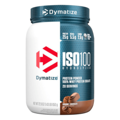 Dymatize Nutrition ISO 100 Whey Isolate Hidrolizado 650g Chocolate Gourmet