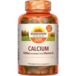Sundown Calcio 1200 mg Plus Vitamina D3 170 caps