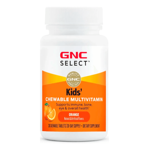 GNC Multivitaminas Niños 30 Comprimidos Sabor Naranja