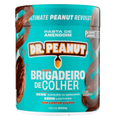 Dr. Peanut Pasta de Amendoim Sabor Brigadeiro de Colher 600g