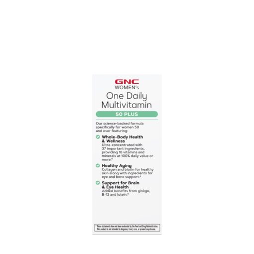 GNC Multivitaminico Women 50 Plus 60 Cápsulas - Imagem 3