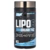 Nutrex LIPO-6 Diuretic 80 Cápsulas 3 8 16