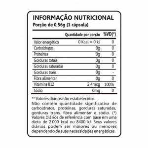 Maxinutri Vitamina B-12 60 Cápsulas - Imagem 2