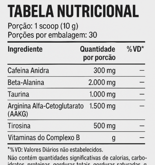 Dragon Elite Pré-Treino Dragon Pre Workout 30 Doses - Imagem 2