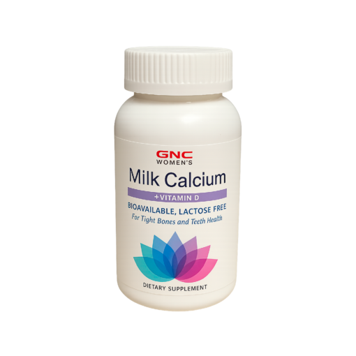 GNC Milk Calcio Prenatal Sabor Batido de Vainilla 30 Cápsulas