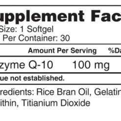 Co Enzyme Q 10 100 MG 540x