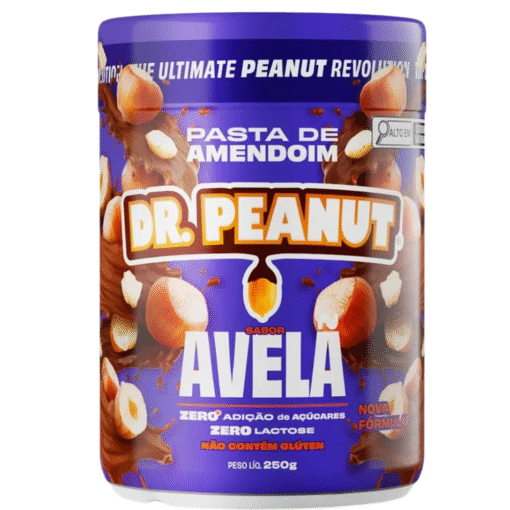 Dr. Peanut Pasta de Amendoim Sabor Avelã 250g