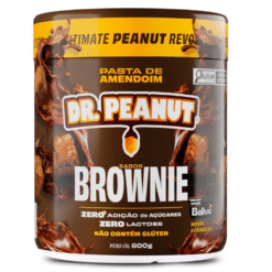 Dr. Peanut Pasta de Amendoim Sabor Brownie 600g