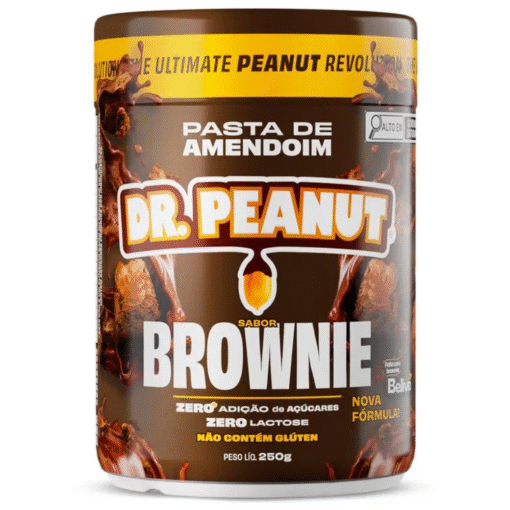 Dr. Peanut Pasta de Amendoim Sabor Brownie 250g