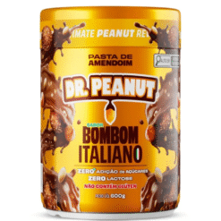 Dr. Peanut Pasta de Amendoim Sabor Bombom Italiano 250g