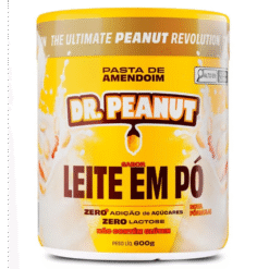 Dr. Peanut Pasta de Amendoim Sabor Leite em Pó 600g