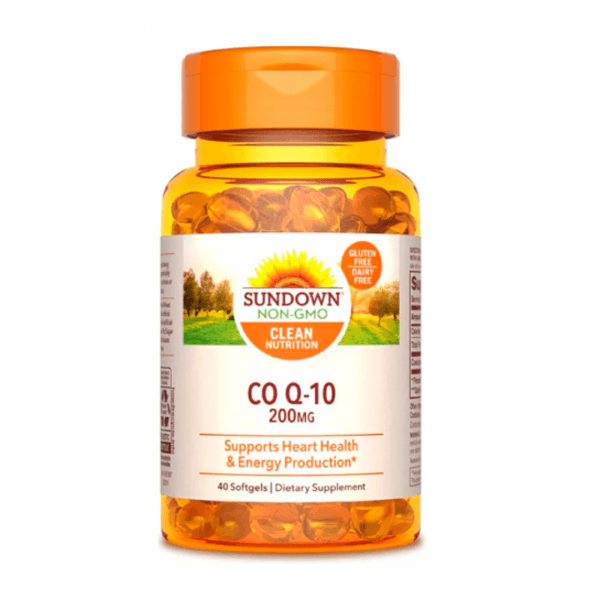 Sundown CO Q-10 200mg 40 cápsulas | Coenzima 1 Sundown CO Q-10 200mg 40 cápsulas | Coenzima
