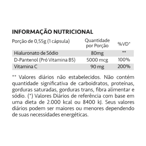 MaxiNutri DermUP Supreme Ácido Hialurônico 30 Cápsulas - Imagem 2