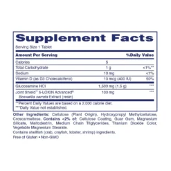 one per day supplement facts 1