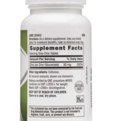 zinco 30mg 100 comprimidos gnc 10737 2 8feb4c669750cf143d93020e16d34318