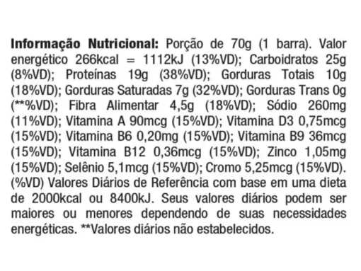Nutrata Protobar Havanna 70g Brownie de Chocolate - Imagem 2