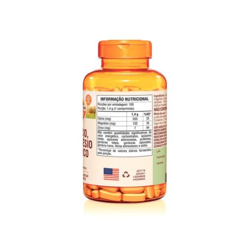 Sundown Calcium Magnesium e Zinco 100 Cápsulas - Imagem 2