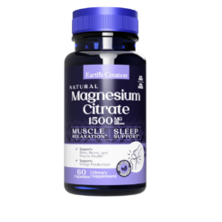 Earth’s Creation Magnesium Citrate 1500mg 60 Cápsulas