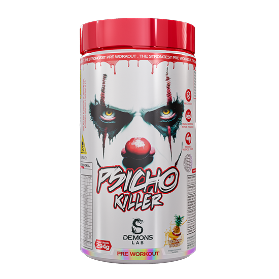 Demons Lab Psicho Killer Sabor Frutas Vermelhas 294g 1 Demons Lab Psicho Killer Sabor Frutas Vermelhas 294g