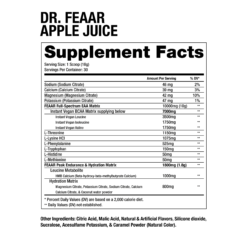 NFP SFP Dr Feaar Apple Juice