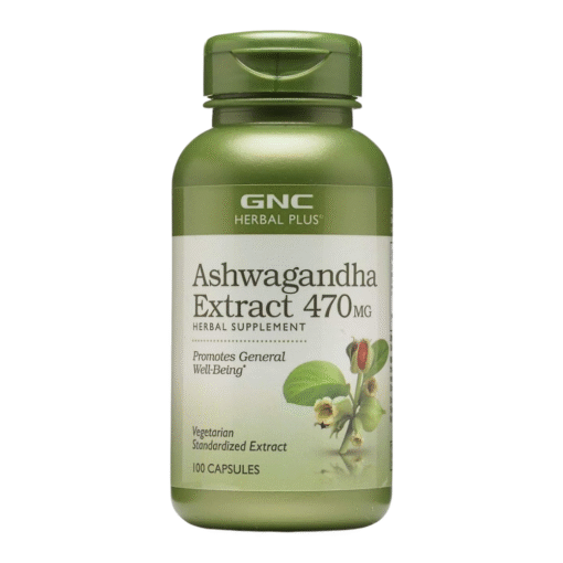 GNC Ashwagandha Extract 470mg 100 Cápsulas