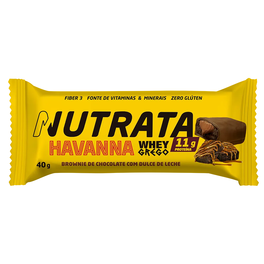 Nutrata Barra de Proteina Havanna Brownie 40g