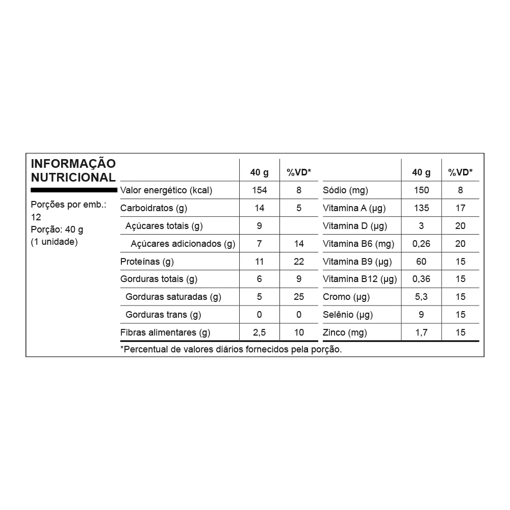 Nutrata Barra de Proteina Havanna Brownie 40g - Imagen 4