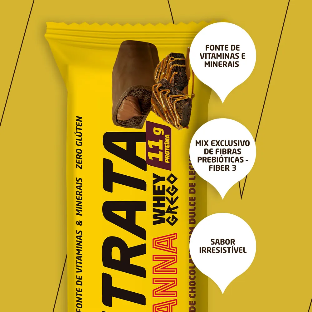 Nutrata Barra de Proteina Havanna Brownie 40g - Imagen 3