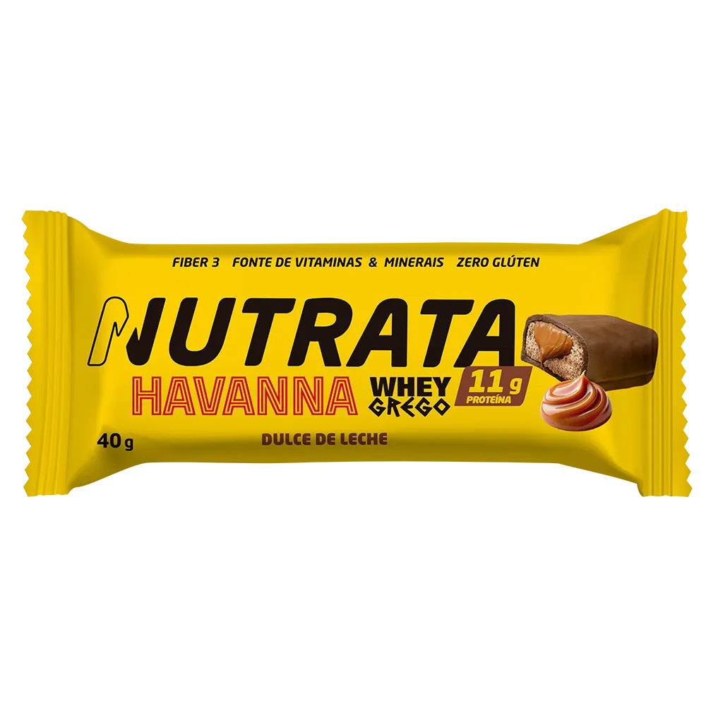 Nutrata Barra de Proteina Havanna Dulce de Leite 40g