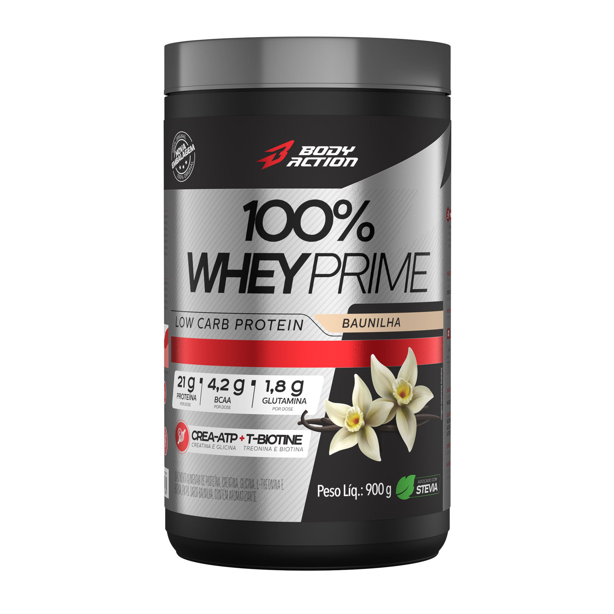 Body Action 100% Whey Prime 900g | Proteína