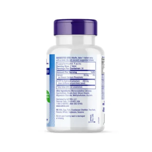 Natrol 5-HTP 200mcg 30 Cápsulas - Imagem 2