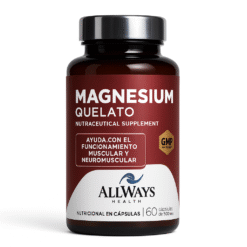 Allways Health Quelato de Magnesio 60 Cápsulas