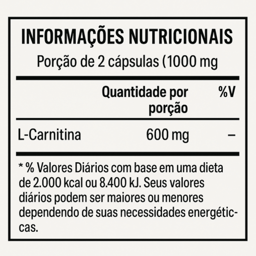 Allways Health Thermopro L-Carnitina 60 Cápsulas - Imagem 2