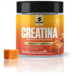 Super Nutrition Creatina Dados Caramelo