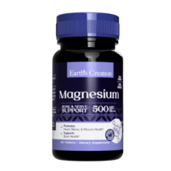 Earth's Creation Magnesio 500mg 60 Cápsulas