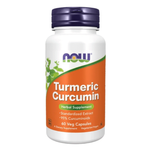 NOW Turmeric Curcumin 60 Cápsulas