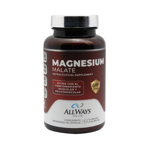 Allways Health Malato de Magnésio 60 Cápsulas