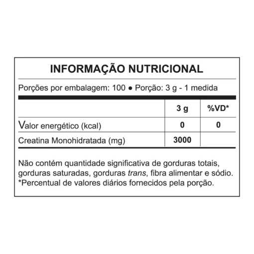 Dorph Creatina Monohidratada e Micronizada 300g - Imagen 2