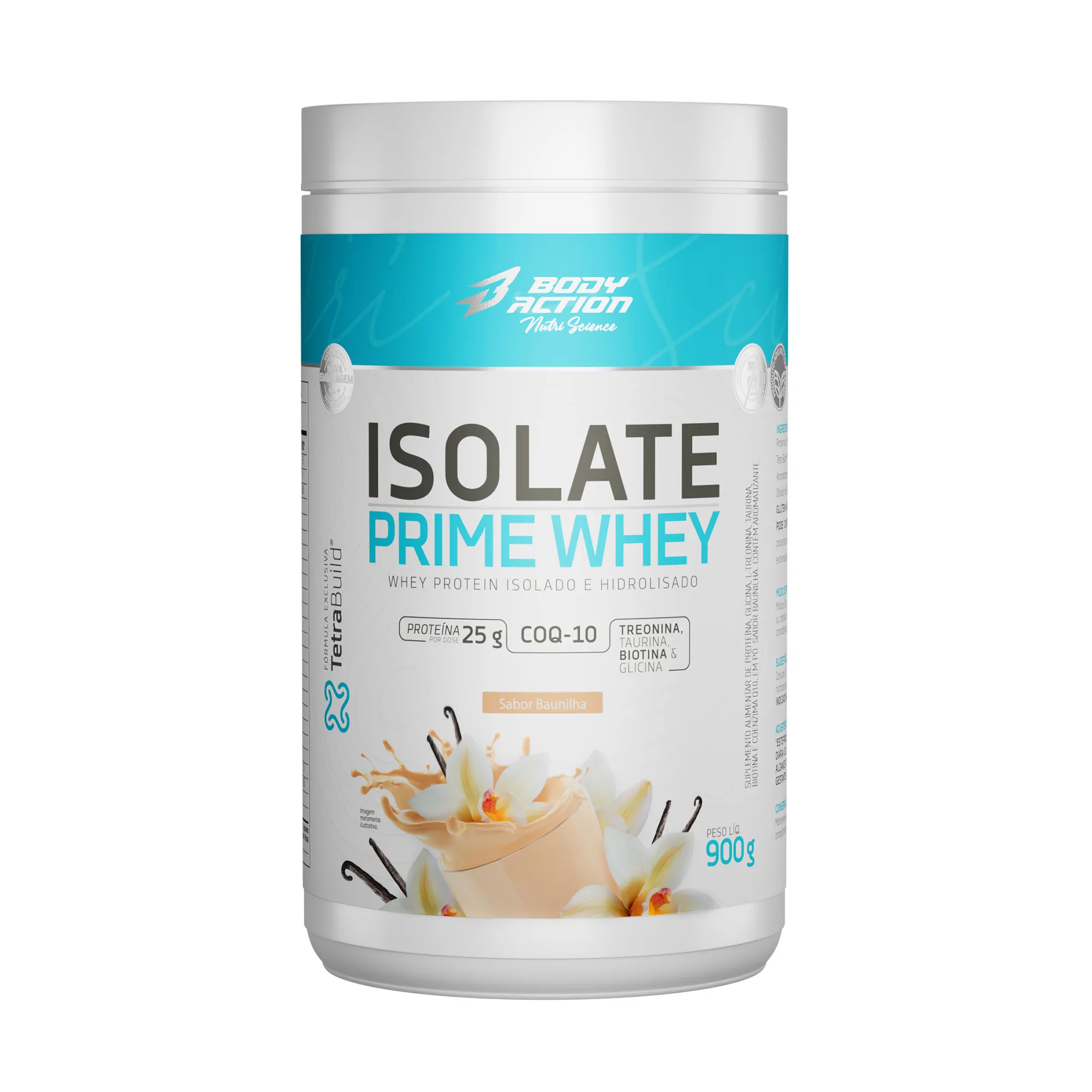 Body Action Isolate Prime Whey 900g Zero Lactose 1 Body Action Isolate Prime Whey 900g Zero Lactose