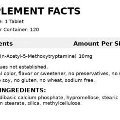 supplement facts recreated