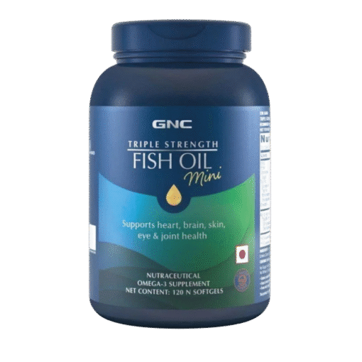 GNC Fish Oil Mini 120 Cápsulas