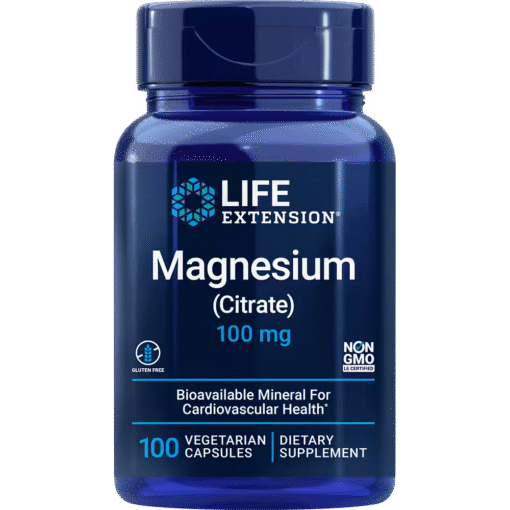 Life Extension Magnesium Citrate 100mg 100 Cápsulas