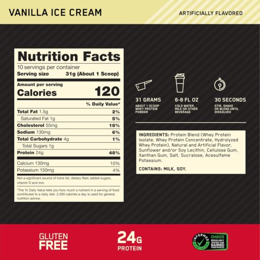 ON Whey Protein 100% 310g - Imagen 2