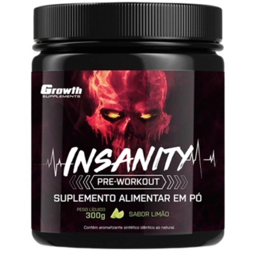 Growth Pré Treino Insanity 300g