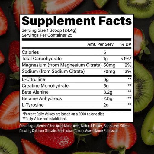 Raw Nutrition Bum Essential Performance 600g - Imagen 2